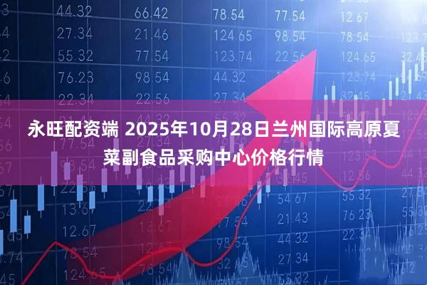 永旺配资端 2025年10月28日兰州国际高原夏菜副食品采购中心价格行情